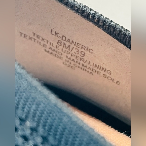 Lucky Brand Daneric ballet flat, knit, Round Toe, Black, Size 8 - Picture 7 of 7